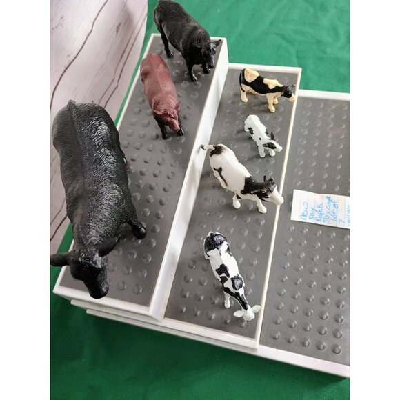 Popak New Ray Toy Lot‎ of 7 Cows, Dairy, Black Angus - Picture 8 of 10